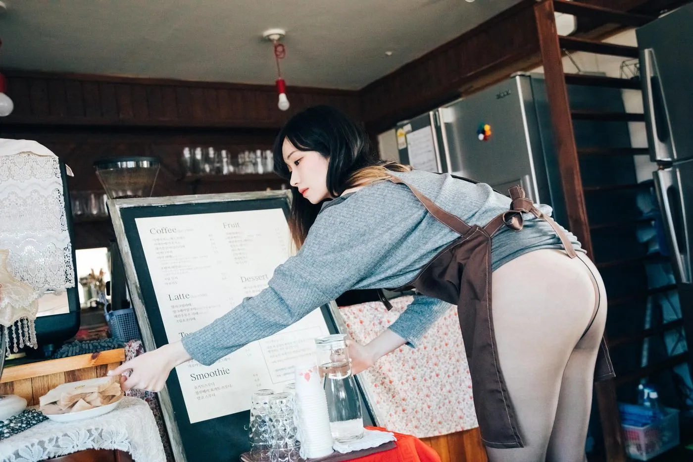 Bambi밤비 – NO.105 [Loozy] Cafe Alba Update HQ [79P]插图2